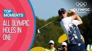 Every Golf hole in one at the Olympics! | Top Moments