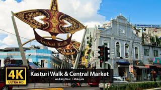 Walking Around Kasturi Walk & Central Market In Kuala Lumpur
