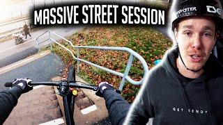 MASSIVE STREET SESSION WITH THE BOYS! *MTB GIVEAWAY*