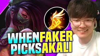 FAKER PLAYS HIS BEST CHAMPION AKALI! - SKT T1 Faker Plays Akali vs Zoe Mid | S10 KR SoloQ [10.1]