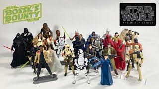 Every Star Wars The Black Series 3.75" Figure From 2015 to 2017 Walmart Exclusives Red & Black Boxes