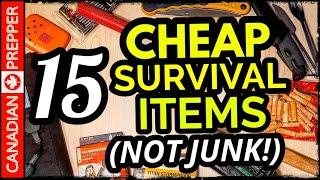 15 Affordable Survival Items