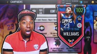 WE GOT 102 LOU WILLIAMS NO MONEY SPENT!!! ROAD TO THE TOP NBA LIVE MOBILE EP. 10!!!