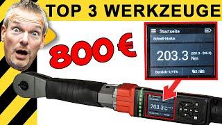 800€ DREHMOMENT SCHLÜSSEL? UNSERE TOP 3 WERKZEUGE!  WERKZEUG NEWS #59