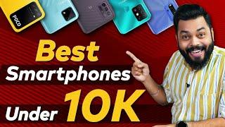 Top 5 Best Mobile Phones Under ₹10000 Budget ⚡ April 2021