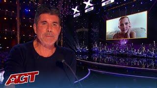 Simon Cowell Breaks Down in TEARS as 'Nightbirde' Returns to America's Got Talent Live Result Show!