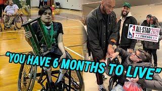 They Said He Had 6 Months To Live. We Made His Dream Come True At The NBA All-Star Game!