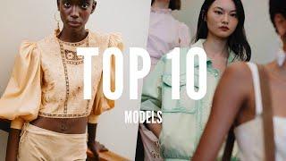 Top 10 Models: Most Walked Shows - Spring/Summer 2021