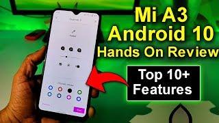 Mi A3 Android 10 Top 10+ New Hidden Features | Mi A3 Stable Android 10 Update