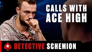 A masterclass in BLUFF CATCHING - Ole Schemion's Greatest Moments ♠️ PokerStars