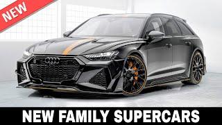 Top 9 All-New Supercars with Interior Room for Your Entire Family