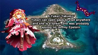 TOP 10 TOUHOU GIRLS WHO WENT TO EPSTEIN'S ISLAND