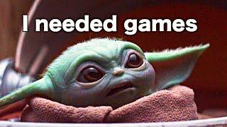 Baby Yoda still being ADORABLE with subtitles