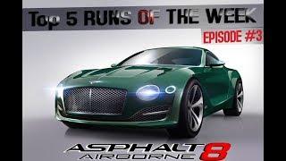 Top 5 Runs of the Week "AREA 51" - Episode-3 | Asphalt 8