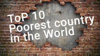 ToP 10 poorest country in the World #shorts