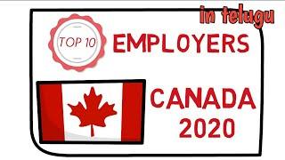 Top 10 jobs in canada in telugu ! high demand jobs in canada 2020