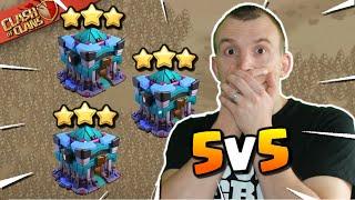 GREATEST COMEBACK in the HISTORY of Clash of Clans! 5v5 War - Golden X vs EWU eSports!
