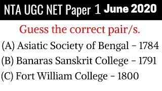 (Mock TEST 10) NTA UGC NET Paper 1 June 2020 || Top 10 Most Expected MCQs in Hindi & English