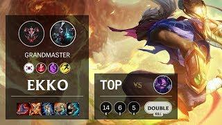 Ekko Top vs Kennen - KR Grandmaster Patch 10.3