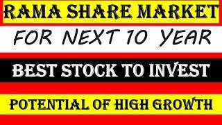 FOR NEXT 10 YEAR, BEST STOCK TO INVEST, POTENTIAL OF HIGH GROWTH ## GOOD QUALITY STOCK FOR 2020