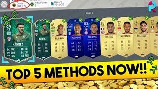 FIFA 20 | TOP 5 CHEAPEST TRADING METHODS | 100K AN HOUR TRADING METHODS *INSANE* 