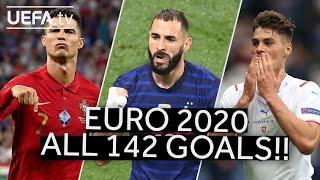 All 142 UEFA EURO 2020 goals: Watch every one!!!