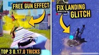 TOP 3 (0.17.0 UPDATE) TRICKS : FIX LANDING PROBLEM , NEW FREE KILL EFFECT ..