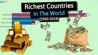 Top 10 Richest Countries in The World (1960-2024)