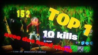 un petit TOP 1  10 kills avec des head shots