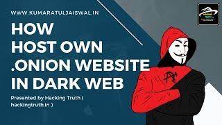 How Host .onion website on Darkweb | Deep web Dark web