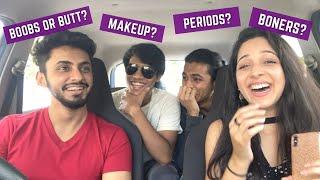 guys answer *AWKWARD* questions girls are too afraid to ask | @Adit Minocha @Priyal Dhuri @PapaOcus