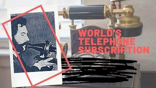 TOP 10 COUNTRY TELEPHONE SUBSCRIPTION|1960-2019|Telephone subscription history