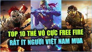 Free Fire | TOP 10 Thẻ Vô Cực Ít Người Mua Nhất Từ Trước Đến Nay Free Fire Việt Nam | Rikaki Gaming