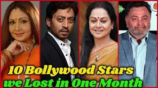 10 Bollywood Stars We Have Lost in Just One Month