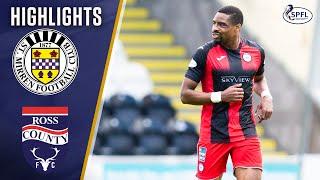 St Mirren 1-1 Ross County | Own-Goal hands County point against 10-man Saints | Scottish Premiership