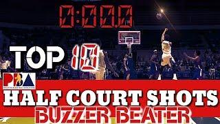 PBA Half Court Shots|Buzzer Beater TOP 10