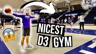 GAME DAY Vlog At The Biggest D3 College Basketball Court !