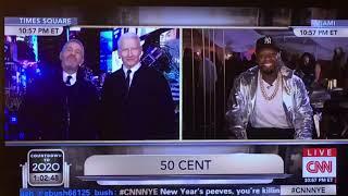 Andy Cohen Mistakenly Calls 50 Cent "Shaq" During CNN's New Year's Eve Broadcast! 