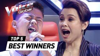 BEST WINNERS' AUDITIONS in The Voice Kids