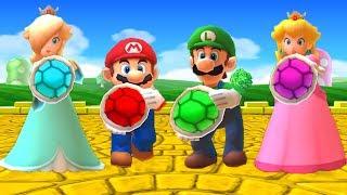 Mario Party The Top 100 MiniGames - Rosalina Vs Mario Vs Luigi Vs Peach (Master CPU)