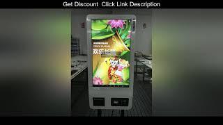 Top Restaurant Self Service shopping terminal payment kiosk with printer and 32 inch touch interact