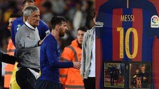 When Lionel Messi & Quique Setién Met ● 2 Performances That Impressed The Manager