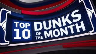 NBA Top 10 Dunks Of The Month | Nov. 2021