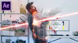 DISINTEGRATE someone with LASERS! (After Effects Tutorial)