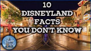 Top 10 Disneyland Secrets & Facts YOU DON'T Know! Interesting History and Magic Of Disneyland!