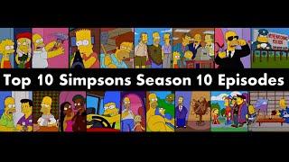 The Top 10 Simpsons Season 10 Episodes