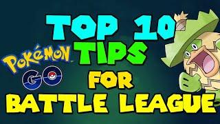 TOP 10 Tips for Pokemon Go Battle League in Under 5 Minutes