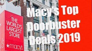 Macy’s Top Door Buster Deals 2019 || Black Friday 2019