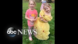 Twin 4-year-olds rescue themselves after father’s car crashes l ABC News