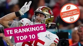 Top 10 Early Tight End Rankings - 2020 Fantasy Football